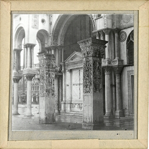 Venice, Old Columns Near St Marks