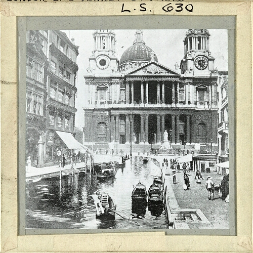 Cathedral and Piazza di St Paul's