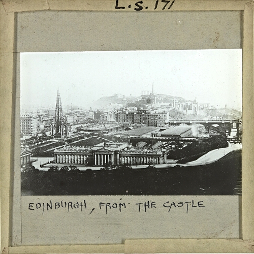 Edinburgh, from the Castle