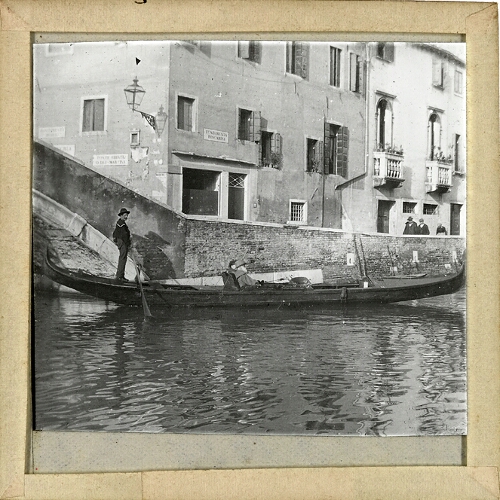 Venice, E.W.W and E.M.W in Gondola