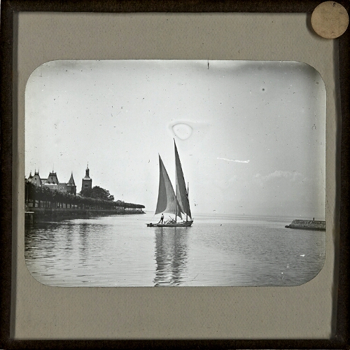 Sailing boat in harbour