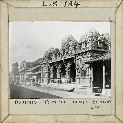 Buddhist Temple, Kandy, Ceylon