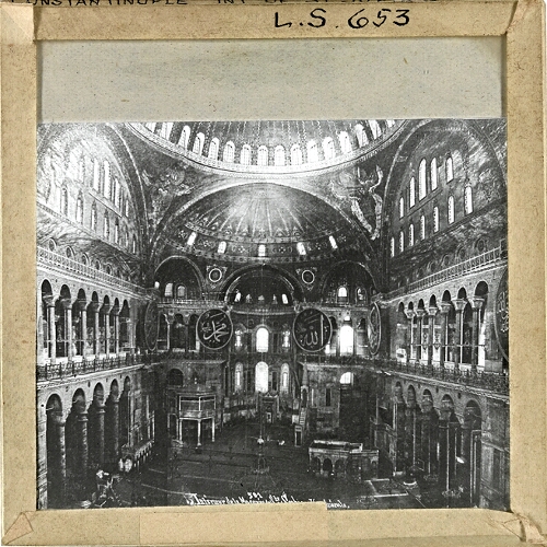 Constantinople, Interior of St Sophia
