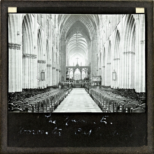 Worcester Cathedral, The Nave, Looking East