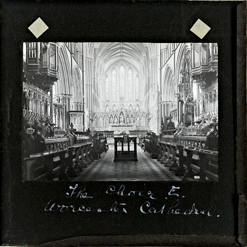 The Choir, East, Worcester Cathedral