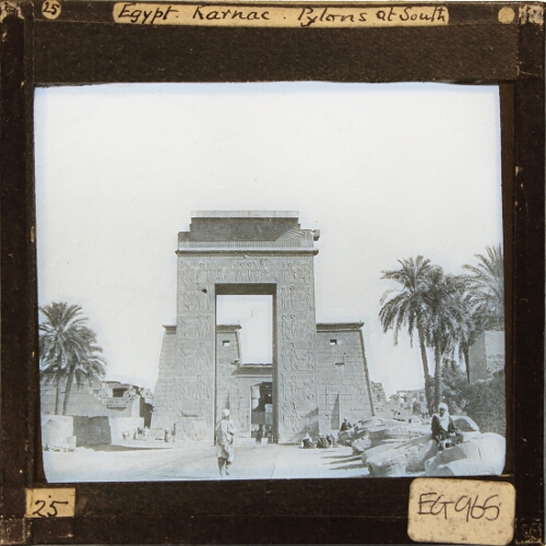 Egypt, Karnak. Pylons at South