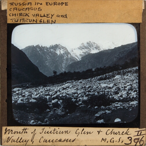 Mouth of Tuitiun Glen and Chirck Valley, Caucasus