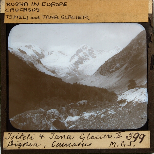 Tsiteli and Tana Glacier, Digoria, Caucasus