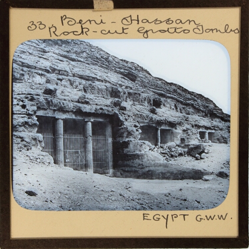 Beni Hassan, Rock-cut Grotto Tombs