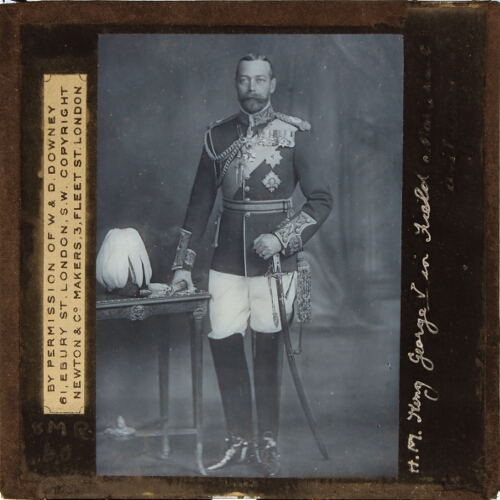 The latest Portrait of His Majesty in Field Marshal's Uniform, wearing Order of the Star of India