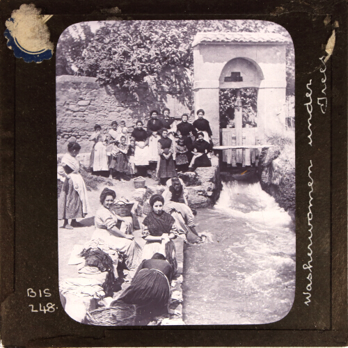 Washerwomen under Trees