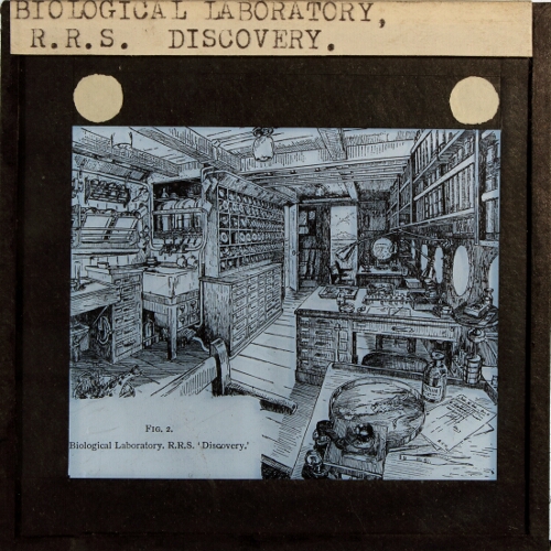 Biological laboratory, R.R.S. Discovery