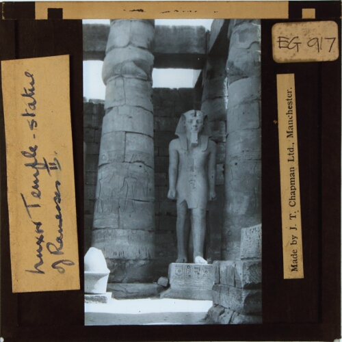 Luxor Temple -- statue of Rameses II