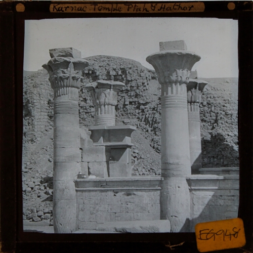 Karnac. Temple Ptah and Hathor