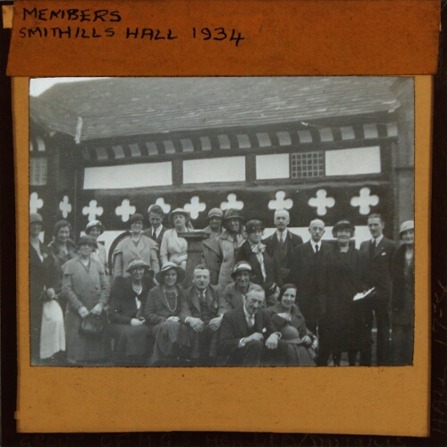 Members, Smithills Hall 1934
