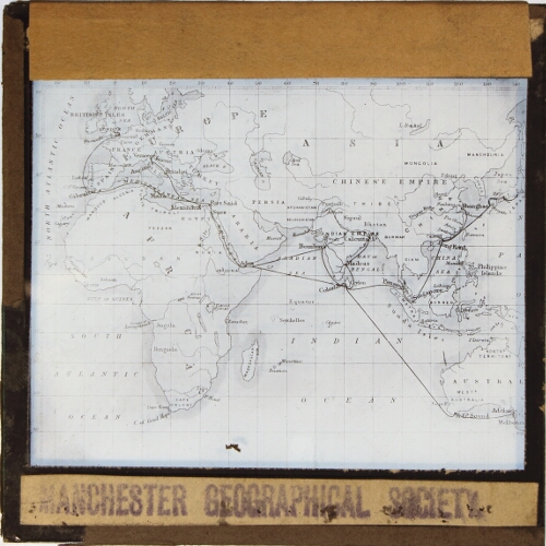 Far East Steamer Route Map