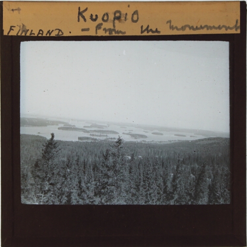 Kuopio from the Monument