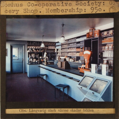 Bomhus Co-operative Society: Grocery Shop. Membership: 950