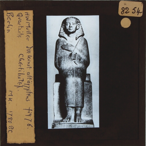 H.W. Muller, Die Kunst Altägypteus, Fig. 76 -- Quartzite Chertihotep
