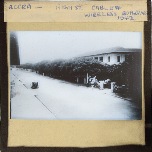 Accra, High Street, Cable and Wireless Building, 1942