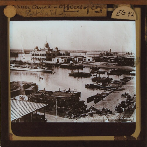 Suez Canal -- Offices of Company, Port Said