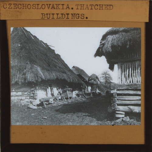 Czechoslovakia -- Thatched Buildings