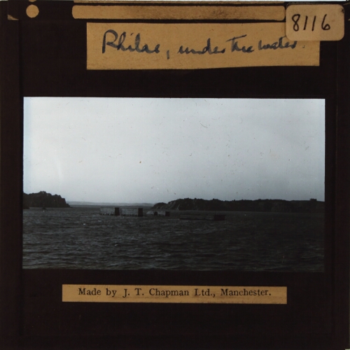 Philae, under the water