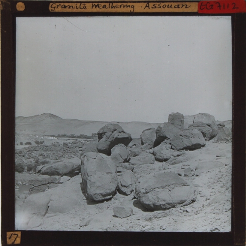 Granite Weathering, Assouan