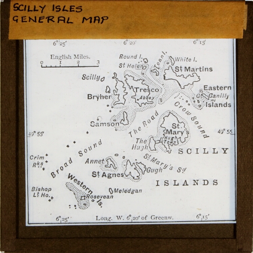 Scilly Isles -- General Map