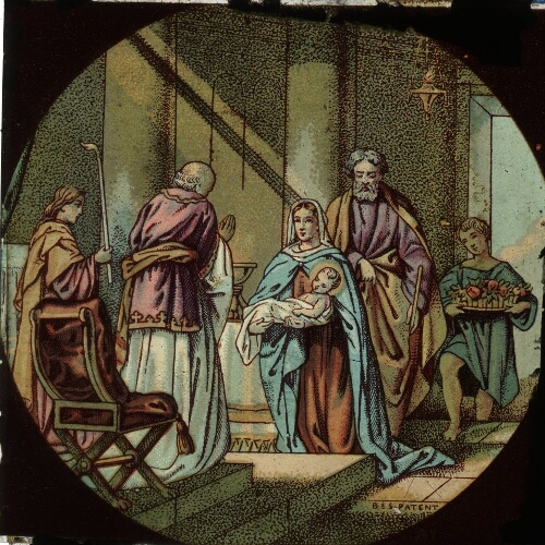 Mary presenting Christ in the Temple