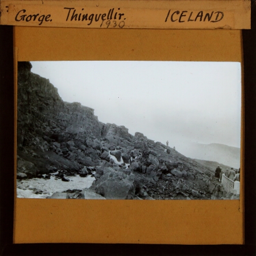 Gorge, Thingvellir, Iceland