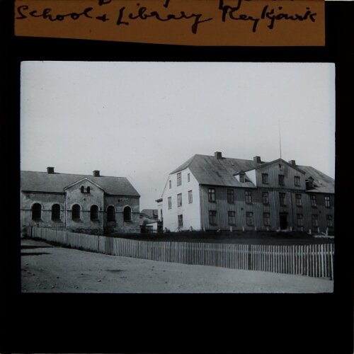 School and Library, Reykjavik – secondary view of slide