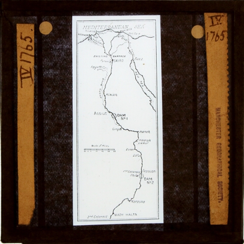 Map of River Nile
