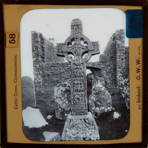 Celtic Cross at Clonmacnoise, King's County