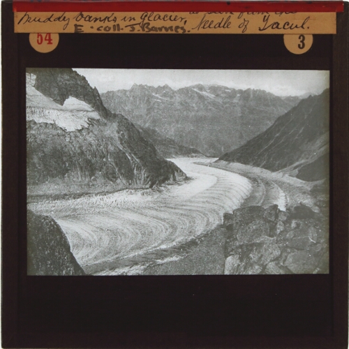 Muddy bands in Glacier, Needle of Yacul