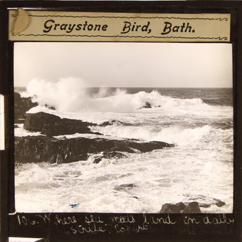 'Where sea meets land in daily strife'