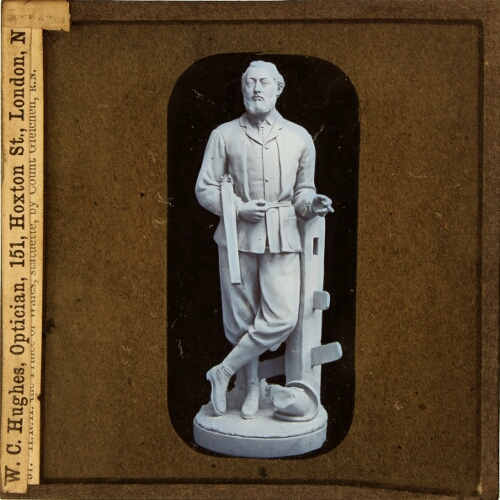 H.R.H. the Prince of Wales, statuette, by Count Gleichen, R.N.