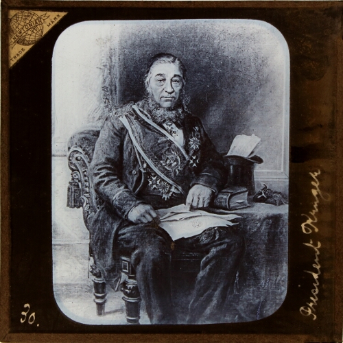 President Kruger, Portrait from Raad Saal
