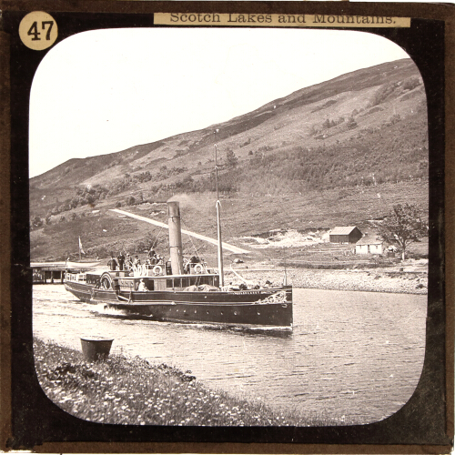 Steamer on the Caledonian Canal