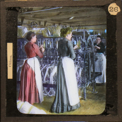 Working in Linen Factory