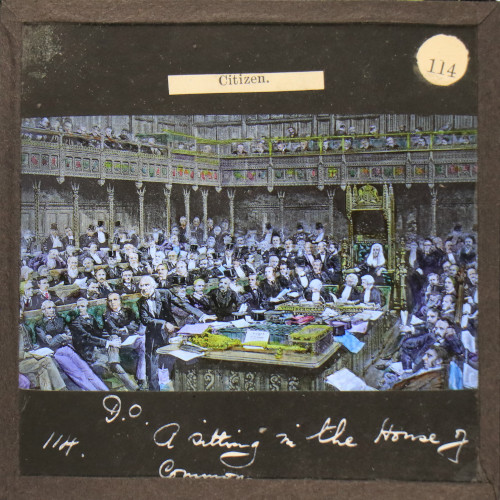 A Sitting of the House of Commons