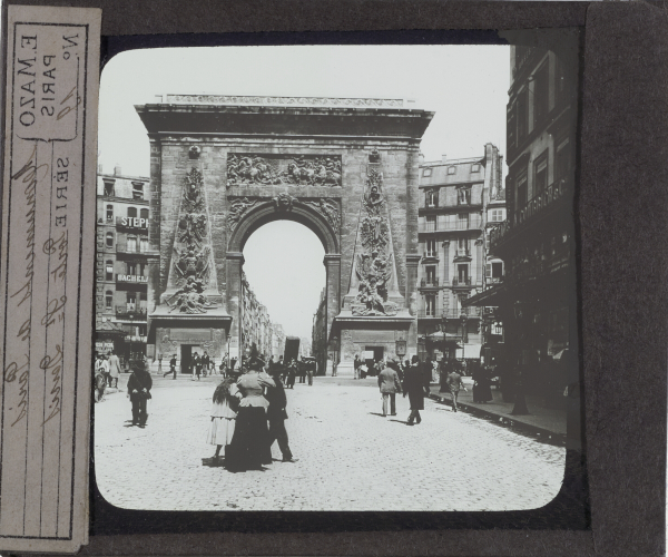 Porte St Denis – secondary view of slide