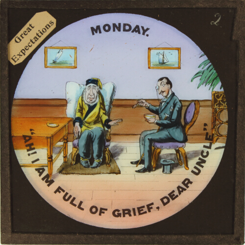 Monday -- 'Ah! I am full of grief, dear Uncle'