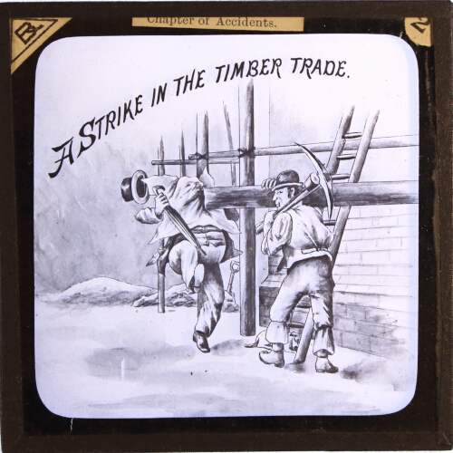 A Strike in the timber trade