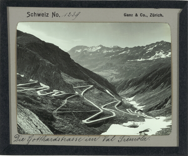 Die Gotthardstrasse im Val Tremola