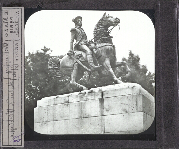 La Statue de Washington – secondary view of slide
