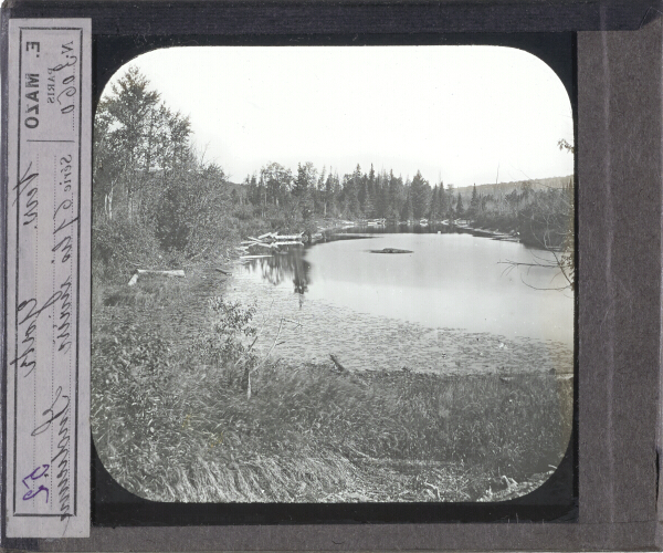 Rivière indienne Adirondacks – secondary view of slide