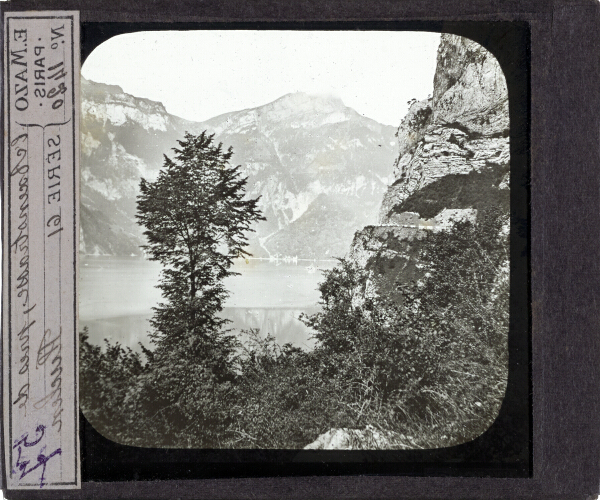 L’Axenstrasse, près de Fluelen – secondary view of slide