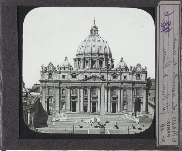 Saint Pierre de Rome – secondary view of slide