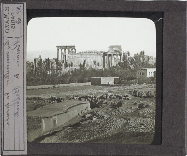 Ruines de Balbeek – secondary view of slide